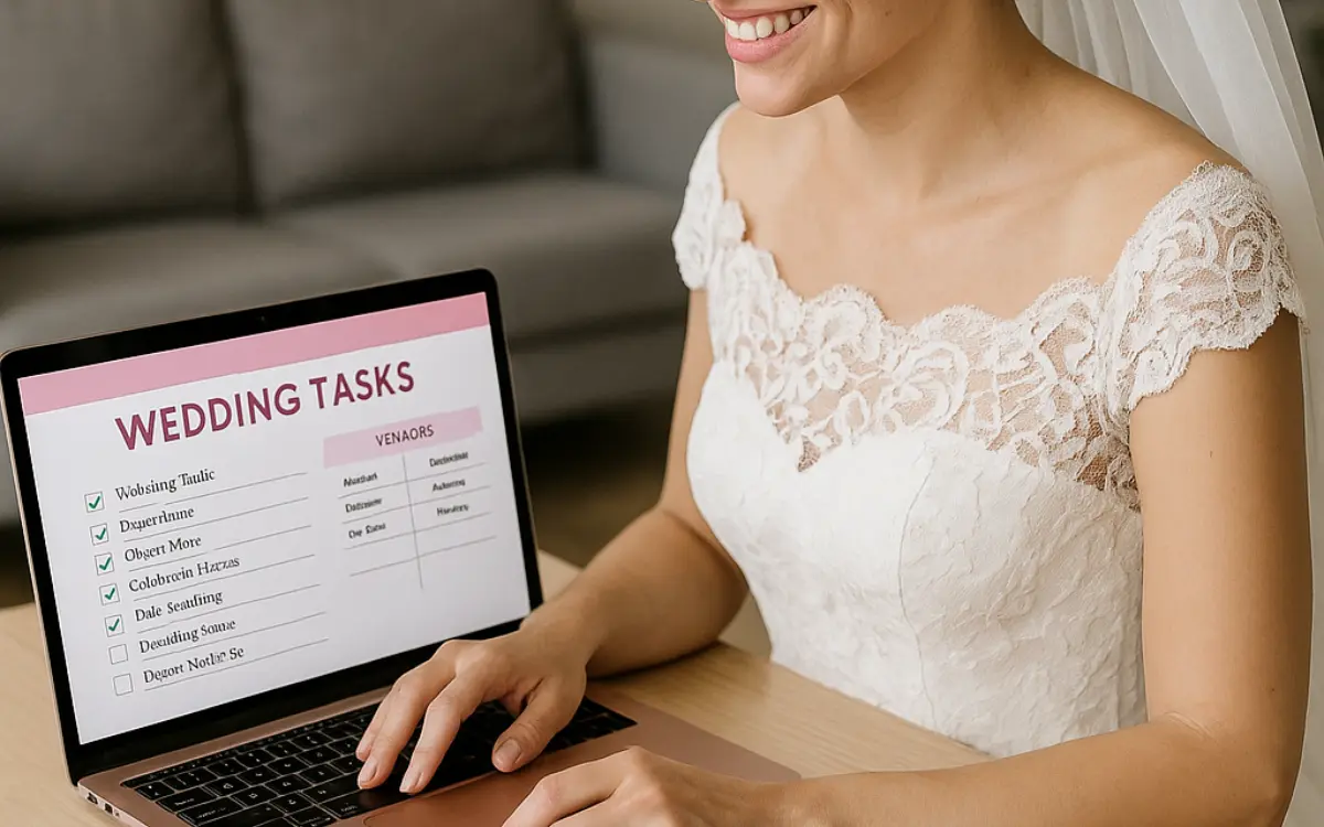 Organizador de Tarefas para Noivas — imagem ilustrativa