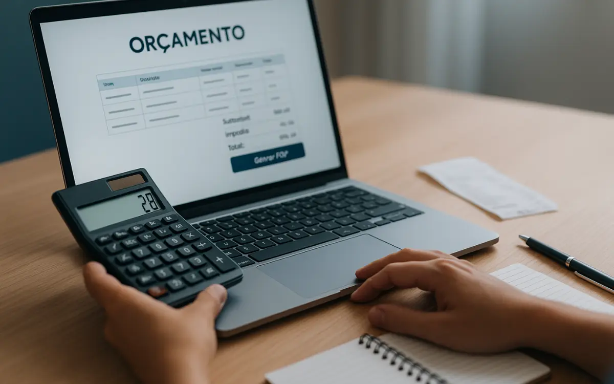 Gerador de Orçamentos Automático